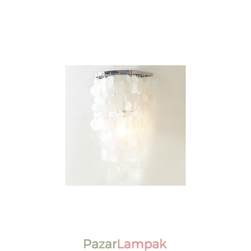 Stílusos fali lámpa 1 lámpával meleg fehér színben
