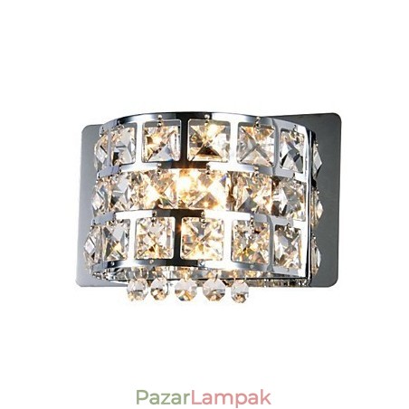 Crystal süllyesztett fali lámpák Modern kortárs G4 fém Crystal süllyesztett fali lámpák Modern kortárs G4 fém