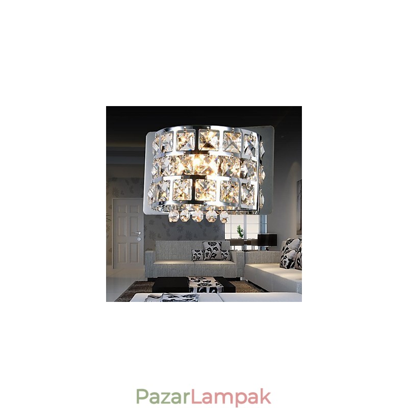 Crystal süllyesztett fali lámpák Modern kortárs G4 fém