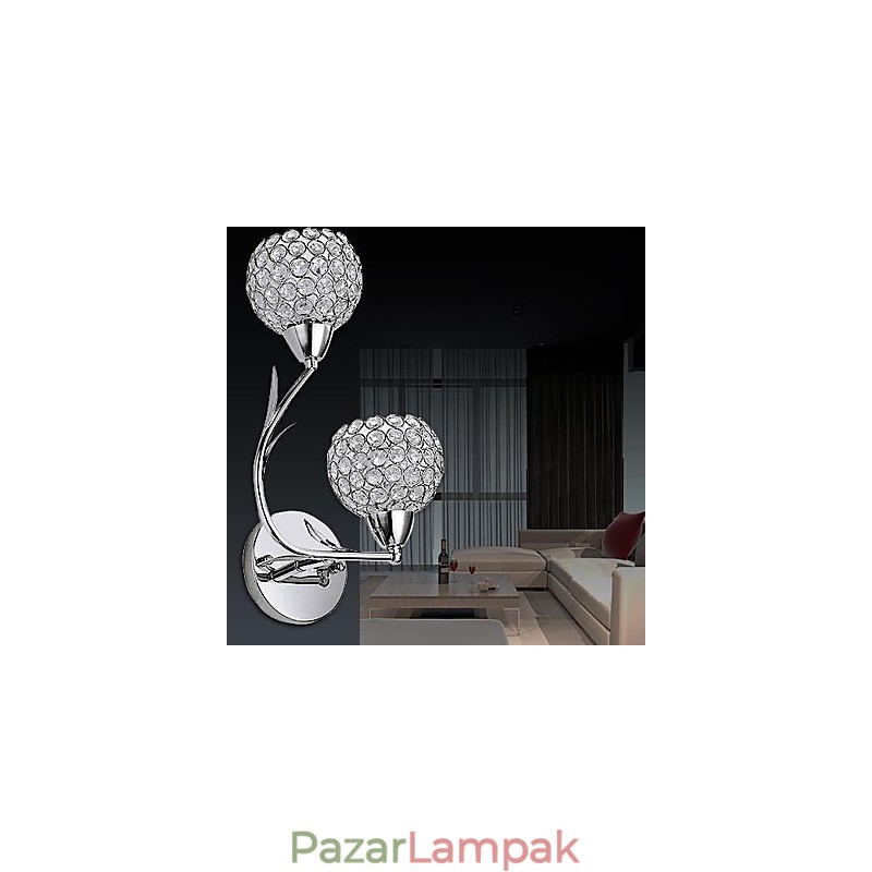 Kristály falikarok modern kortárs fémből