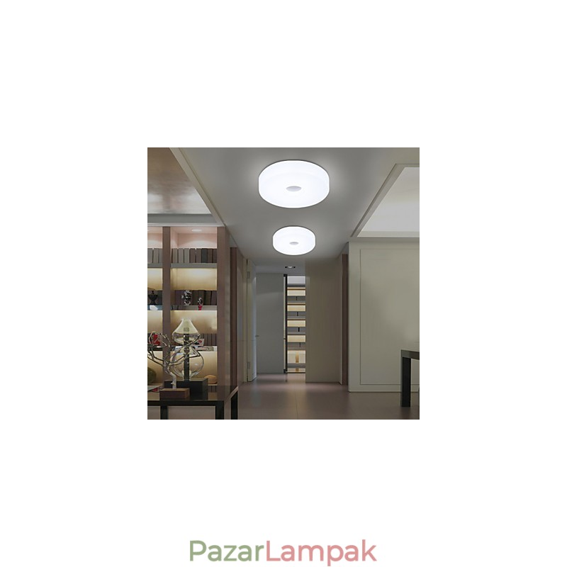 Kerek mennyezeti lámpák süllyesztve, modern kortárs fémből
