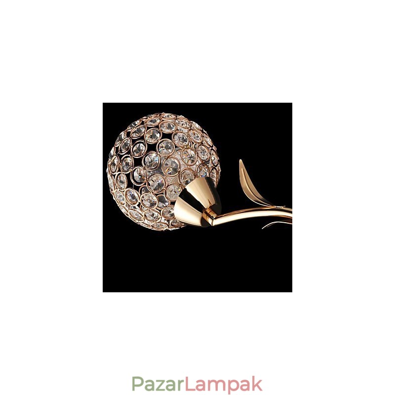Kristály falilámpák Olvasófali lámpák Modern kortárs fém
