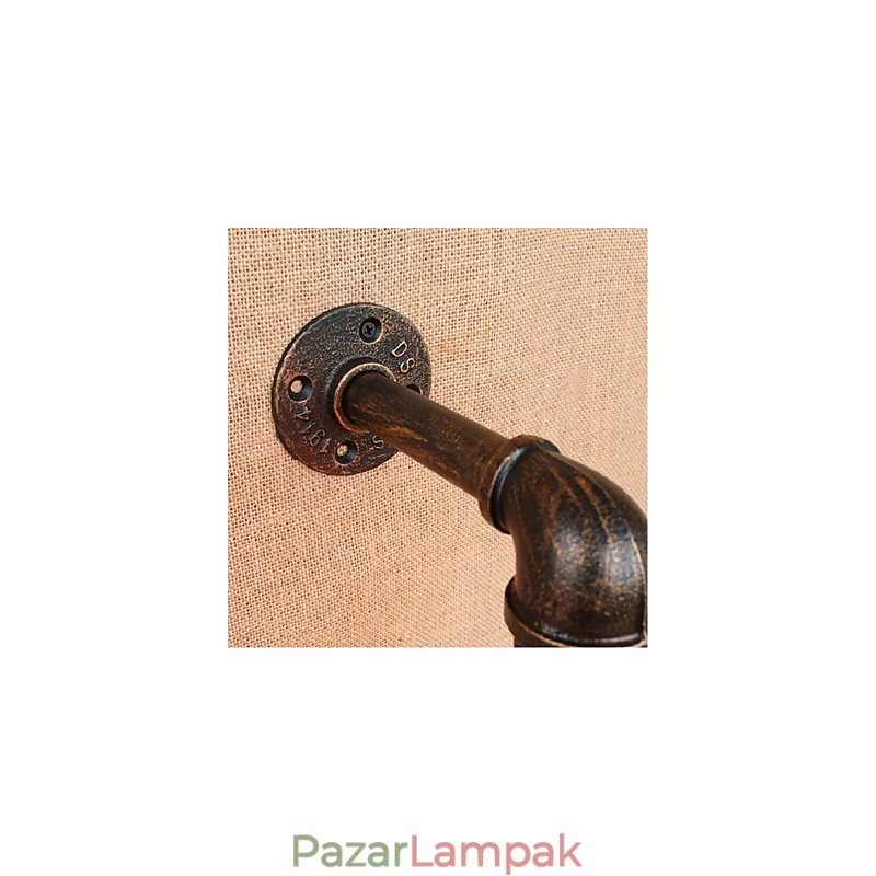 Nosztalgia Simple Water Pipe dekoratív kis fali lámpa fali lámpa