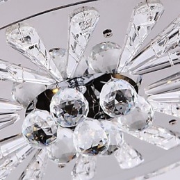 Crystal süllyesztett szerelésű modern, kortárs nappali ágy étkező gyerekeknek fém