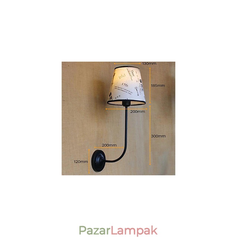Modern kortárs Modern kortárs fekete oxid bevonat funkció a lengőkaros izzóhoz