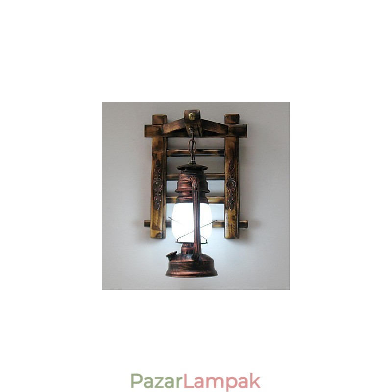 Kínai retro nosztalgia kreatív világítás petróleumlámpa lámpák Falikarok Falilámpa