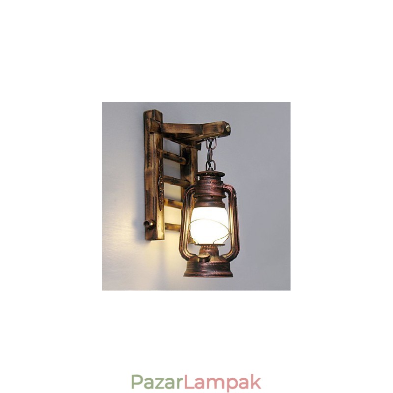 Kínai retro nosztalgia kreatív világítás petróleumlámpa lámpák Falikarok Falilámpa