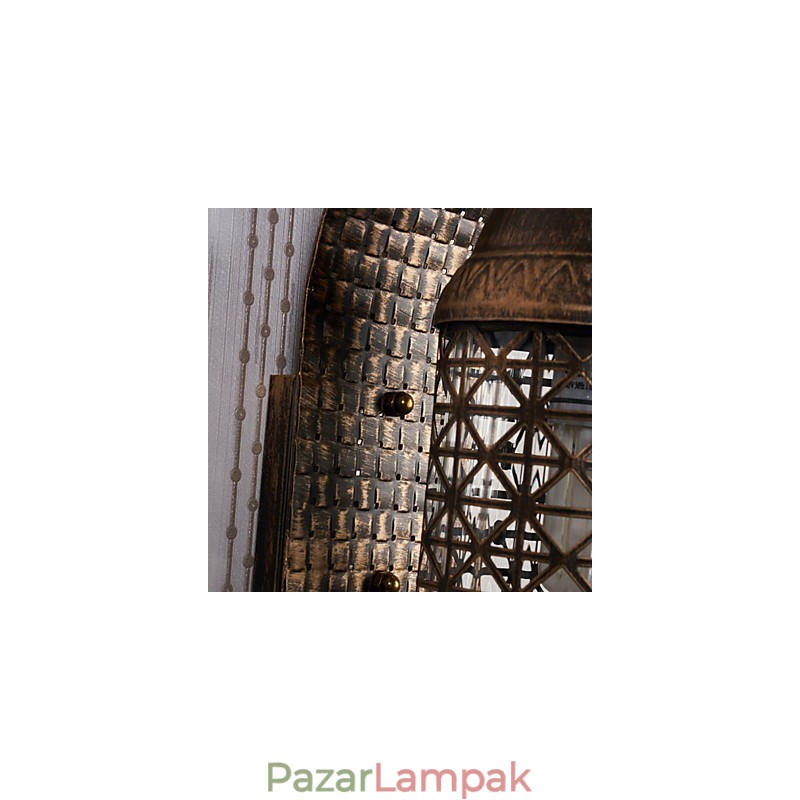 Rusztikus páholyfestési funkció mini stílusú fali lámpákhoz