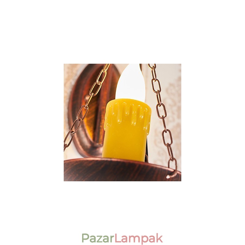 Rusztikus páholyfestési funkció mini stílusú fali lámpákhoz