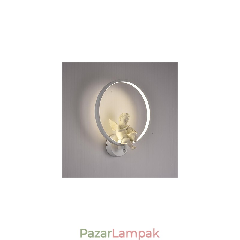 Integrált modern kortárs mini stílusú környezeti fényű falilámpákhoz fali lámpa