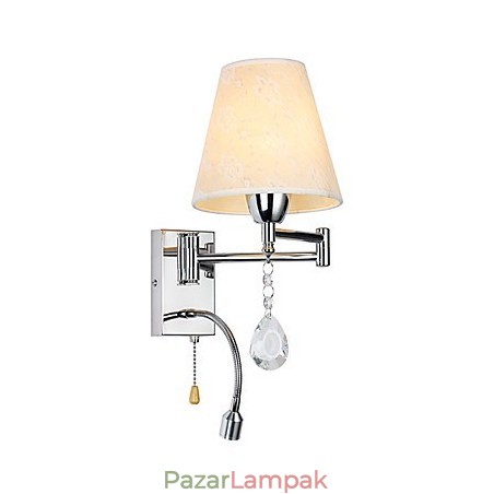 Fali lámpa hálószoba olvasólámpához Fabric lámpa Fali lámpa hálószoba olvasólámpához Fabric lámpa