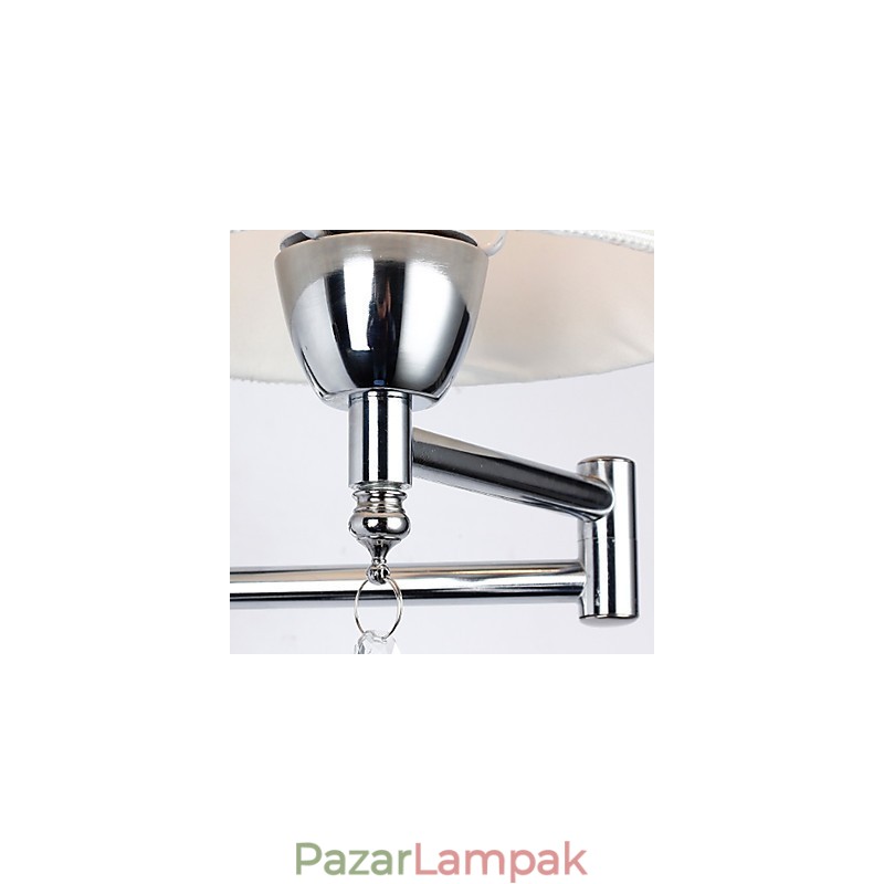 Fali lámpa hálószoba olvasólámpához Fabric lámpa