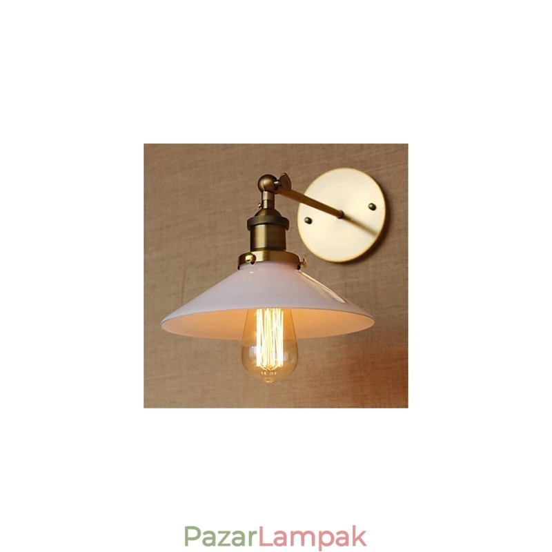 Modern kortárs vidéki retro antik sárgaréz funkció mini stílusú környezeti fali világításhoz