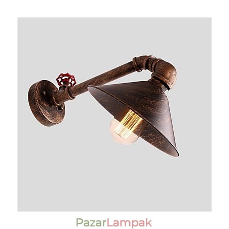 Vízcső fali lámpák Retro ipari stílus Kreatív Country Fém étterem Kávézó Bár Bár Asztali falikar Vízcső fali lámpák Retro ipari stílus Kreatív Country Fém étterem Kávézó Bár Bár Asztali falikar