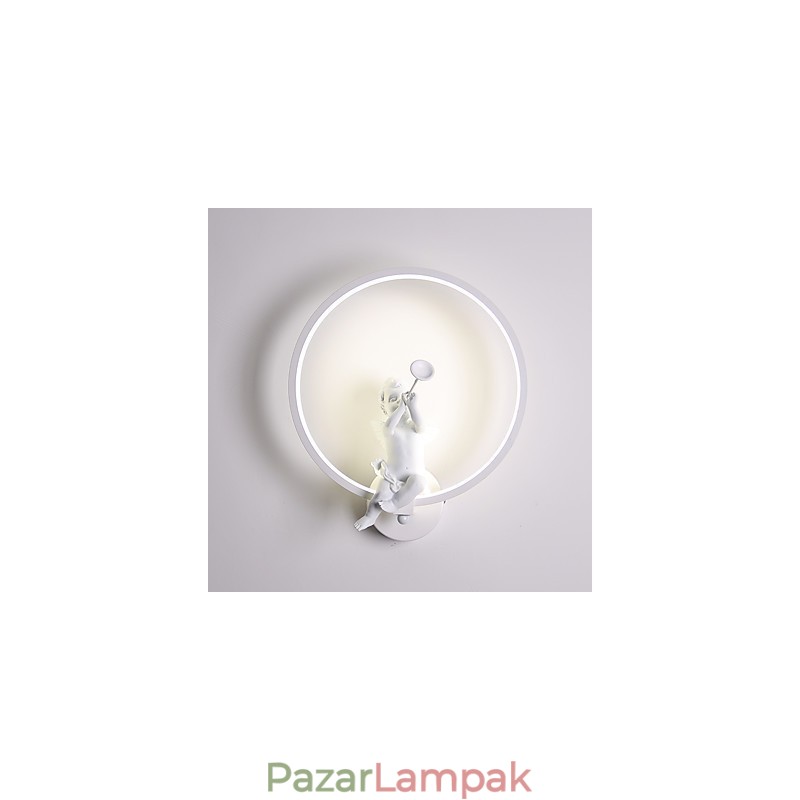Integrált modern kortárs mini stílusú környezeti fényű falilámpákhoz fali lámpa