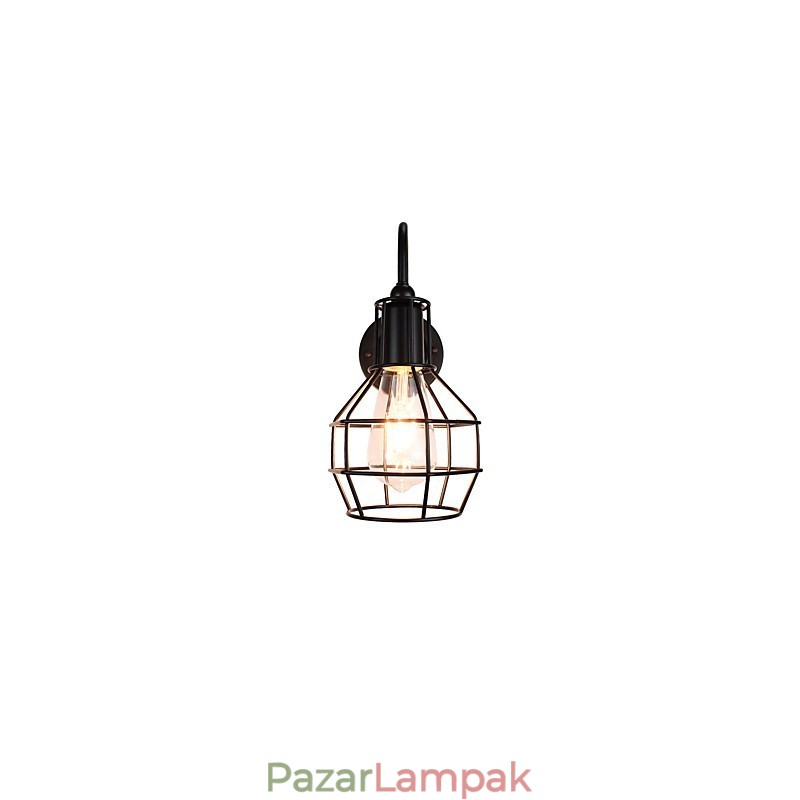 Fali lámpa fali lámpák Fali vas fali lámpa Buta fekete fénykard lámpa a falon