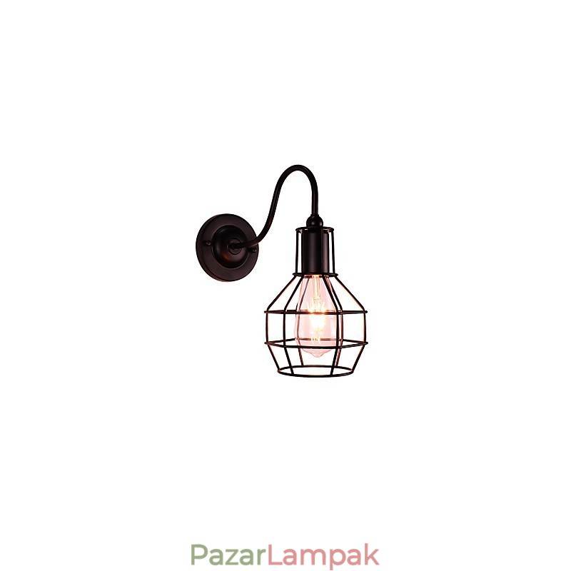 Fali lámpa fali lámpák Fali vas fali lámpa Buta fekete fénykard lámpa a falon