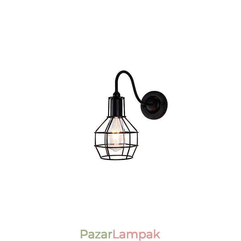 Fali lámpa fali lámpák Fali vas fali lámpa Buta fekete fénykard lámpa a falon