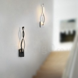 Modern minimalista fali lámpa nappali folyosó előszoba lépcsők világos éjjeli lámpa