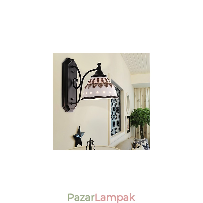 Modern, kortárs rusztikus Lodge Country Others jellemzője a mini stílusú alsólámpa fali lámpákhoz