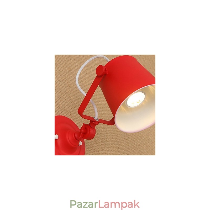 Country Retro Painting Feature Állítható lengőkaros szemvédő alsó lámpa fali lámpa fali lámpa