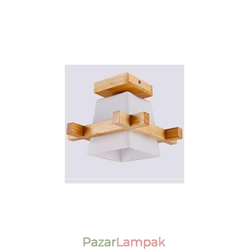 Modern kínai lámpa nappali hálószoba veranda lámpa veranda lámpa fából készült művészet