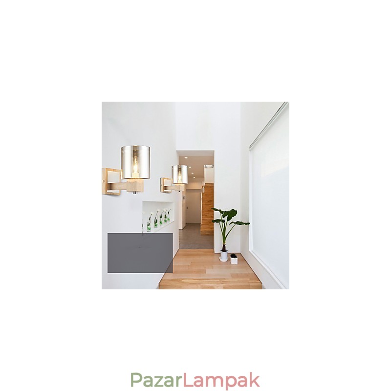 Modern, kortárs fekete-oxid felületi funkció a felső világítású fali lámpákhoz