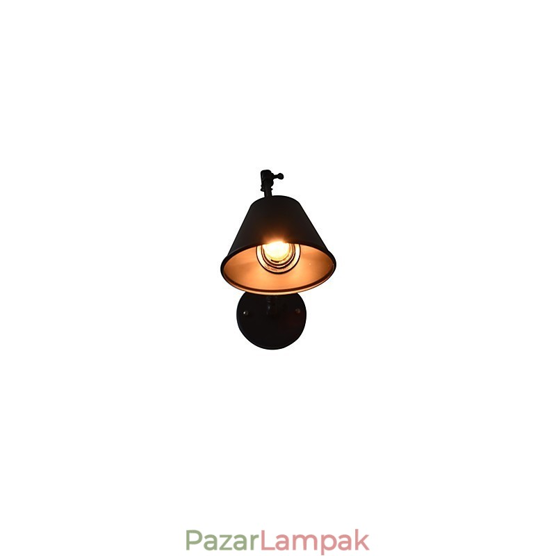 Fali lámpa fali lámpák fali vas fali lámpa buta fekete fénykard lámpa a falon