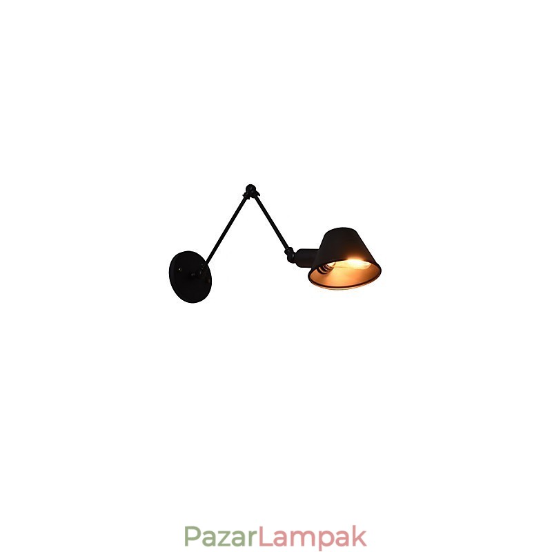 Fali lámpa fali lámpák fali vas fali lámpa buta fekete fénykard lámpa a falon