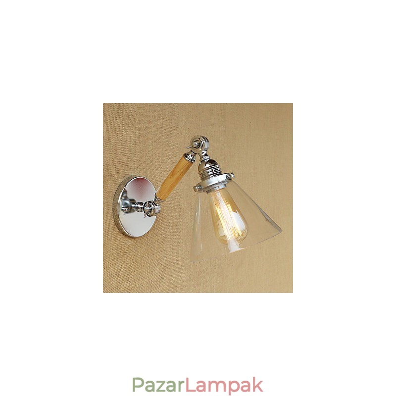 Modern, modern country retro galvanizált funkció lengőkaros környezeti fényhez
