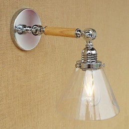 Modern, modern country retro galvanizált funkció lengőkaros környezeti fényhez
