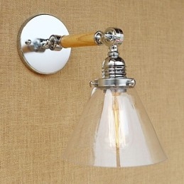 Modern, modern country retro galvanizált funkció lengőkaros környezeti fényhez