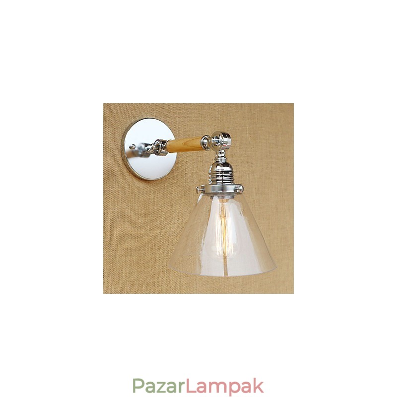 Modern, modern country retro galvanizált funkció lengőkaros környezeti fényhez