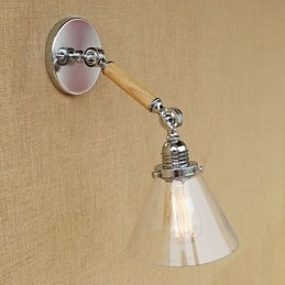 Modern, modern country retro galvanizált funkció lengőkaros környezeti fényhez