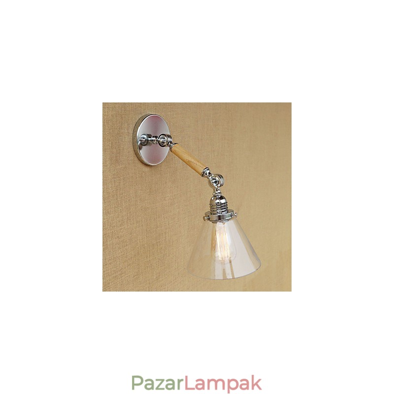 Modern, modern country retro galvanizált funkció lengőkaros környezeti fényhez