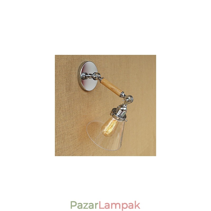 Modern, modern country retro galvanizált funkció lengőkaros környezeti fényhez