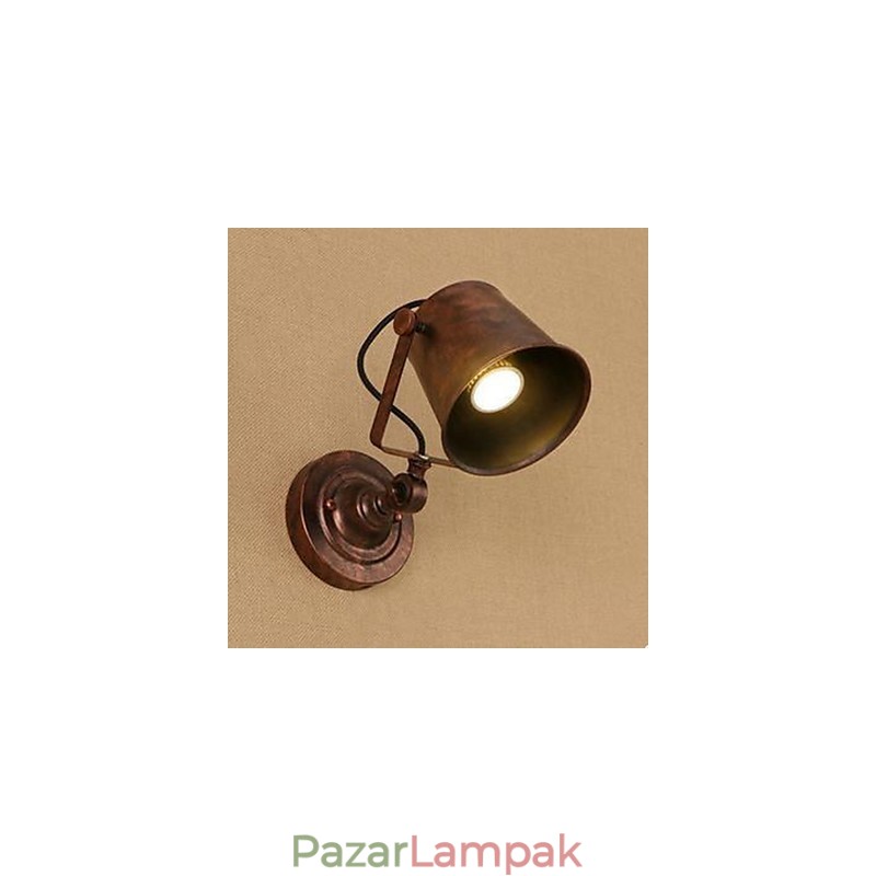 Az Iron Art Bar rúdjának karaktere felfelé és lefelé állítható a megvilágító lámpa fali lámpája