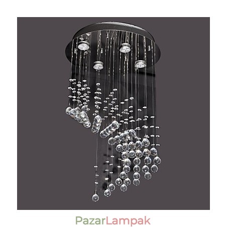 Modern, modern Crystal króm fém süllyesztett tartó Modern, modern Crystal króm fém süllyesztett tartó