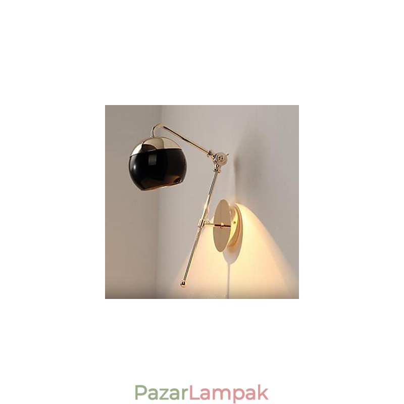 Modern minimalizmus Kreatív fali lámpa Ülőszoba Hálószoba Tanulmány az üveg tervező fali lámpa karaktere