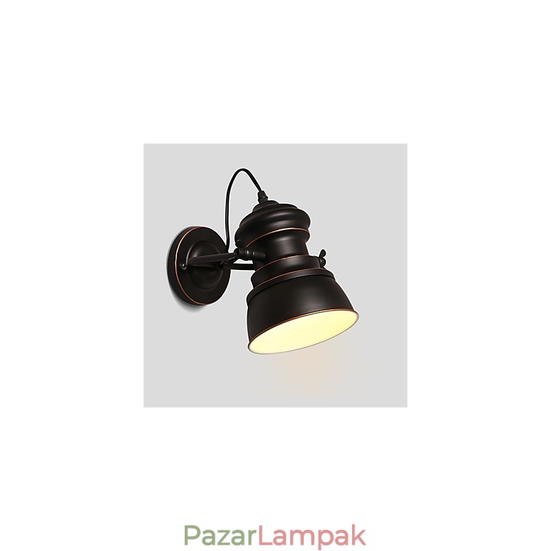 Vintage fém falikarok ipari fali lámpa egyszerű lámpa Cafe Club bár világításhoz