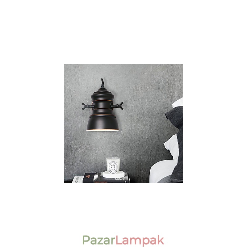 Vintage fém falikarok ipari fali lámpa egyszerű lámpa Cafe Club bár világításhoz