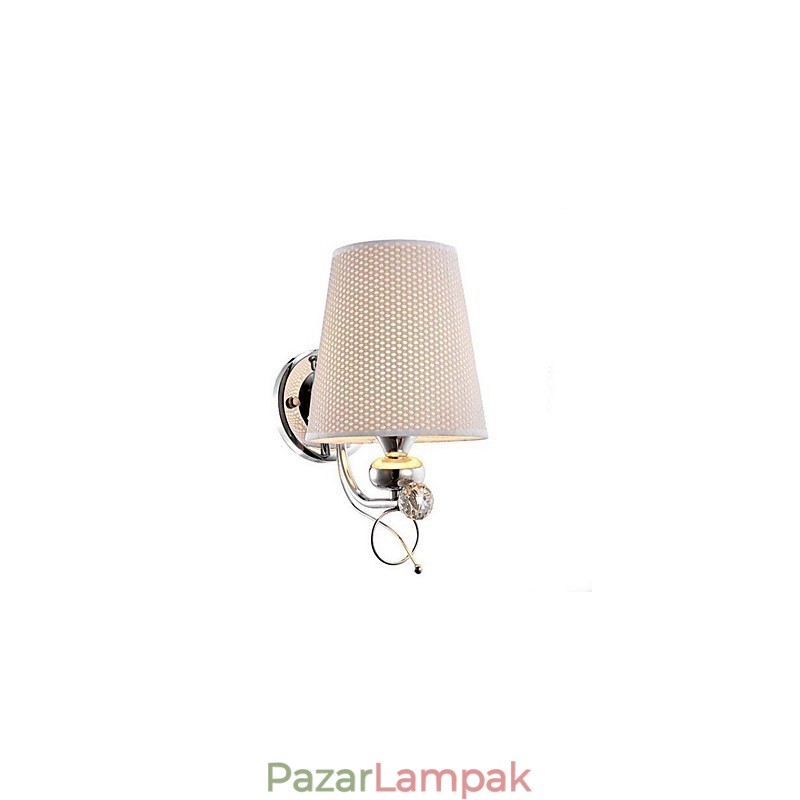 Modern, kortárs, galvanikus bevonatú fali lámpák fali lámpák