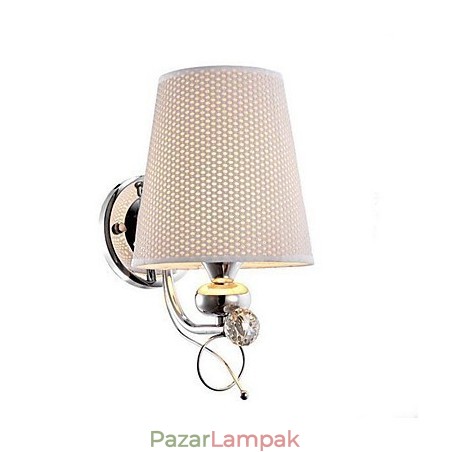 Modern, kortárs, galvanikus bevonatú fali lámpák fali lámpák