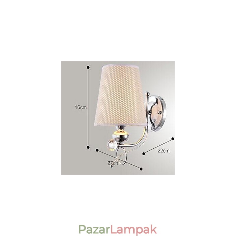 Modern, kortárs, galvanikus bevonatú fali lámpák fali lámpák