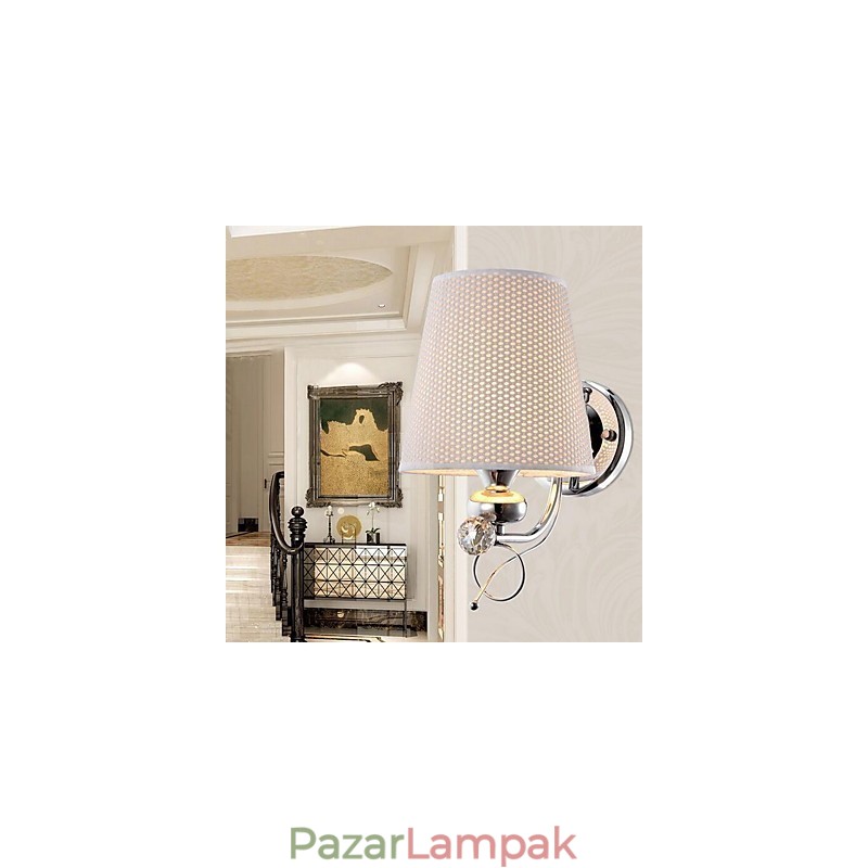 Modern, kortárs, galvanikus bevonatú fali lámpák fali lámpák