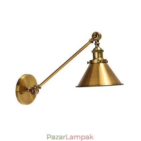 Vintage fém falikarra szerelhető retro ipari fali lámpaernyő, állítható éjszakai lámpatestek Vintage fém falikarra szerelhető retro ipari fali lámpaernyő, állítható éjszakai lámpatestek