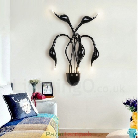 Swan Head Modern kortárs több színben Ambient Light falikar fali lámpa Swan Head Modern kortárs több színben Ambient Light falikar fali lámpa