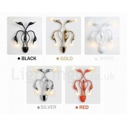 Swan Head Modern kortárs több színben Ambient Light falikar fali lámpa