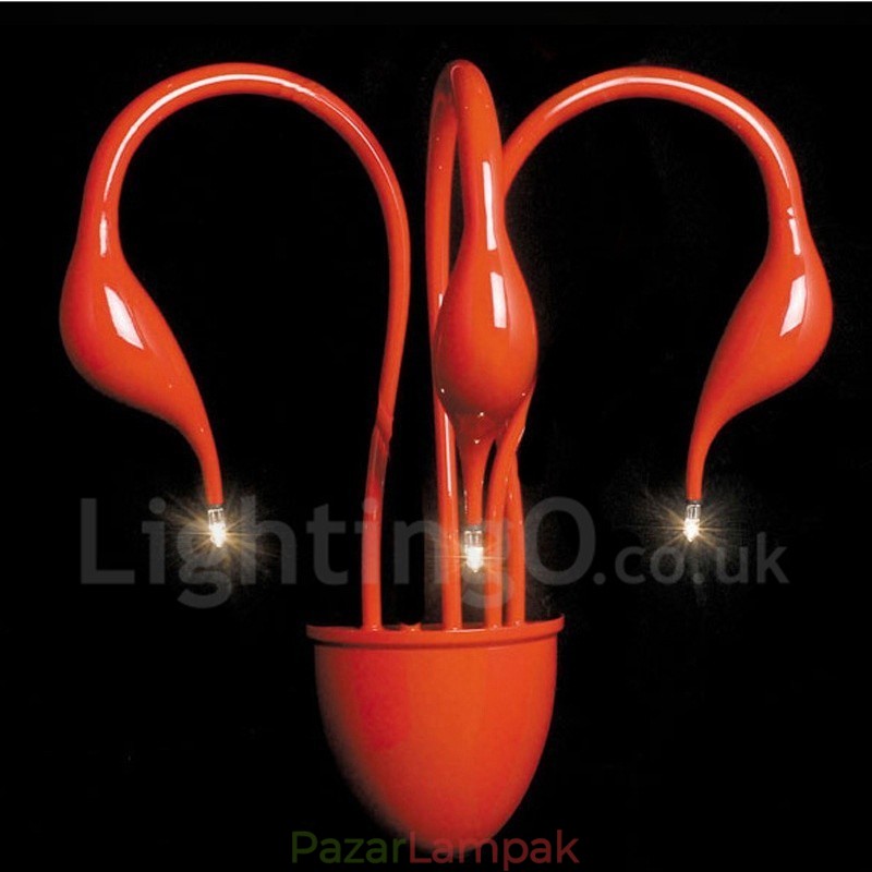 Swan Head Modern kortárs több színben Ambient Light falikar fali lámpa