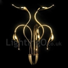 Swan Head Modern kortárs több színben Ambient Light falikar fali lámpa